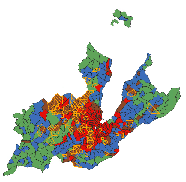 Left: cluster 3; Right: Cluster4